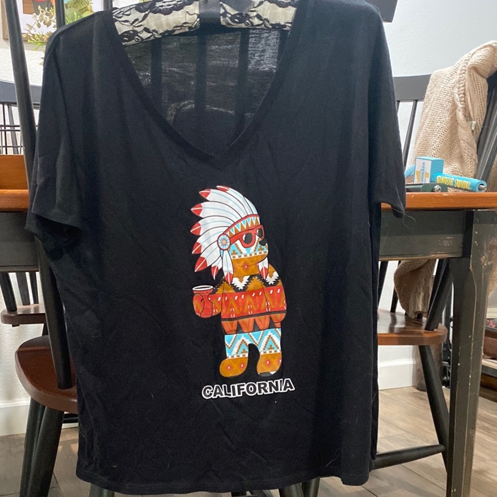 Black California Graphic T-Shirt
